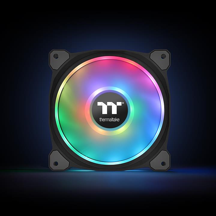Riing Duo 12 RGB 水冷排風扇TT Premium頂級版 (三顆風扇包裝)