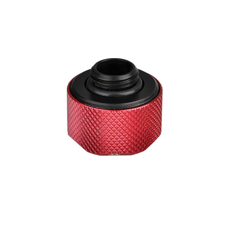 Pacific C-Pro G1/4 PETG硬管專用管接頭 外徑16mm – 紅色