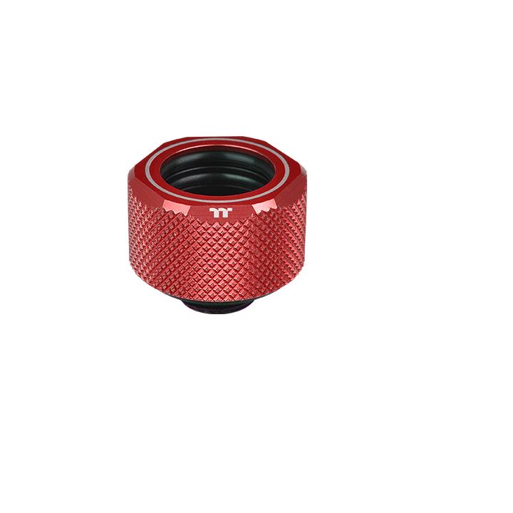 Pacific C-Pro G1/4 PETG硬管專用管接頭 外徑16mm – 紅色