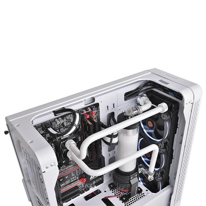 Pacific C-Pro G1/4 PETG硬管專用管接頭 外徑16mm – 白色 (六顆組合包)