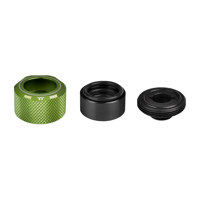 Pacific C-Pro G1/4 PETG硬管專用管接頭 外徑16mm – 綠色