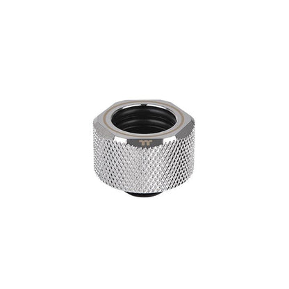 Pacific C-Pro G1/4 PETG硬管專用管接頭 外徑16mm – 銀色 (六顆組合包)