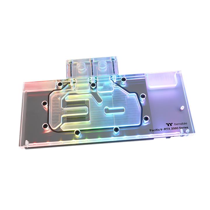 Pacific V-RTX 2080 Plus Series Founders Edition透明水冷頭 (NVIDIA顯卡專用)
