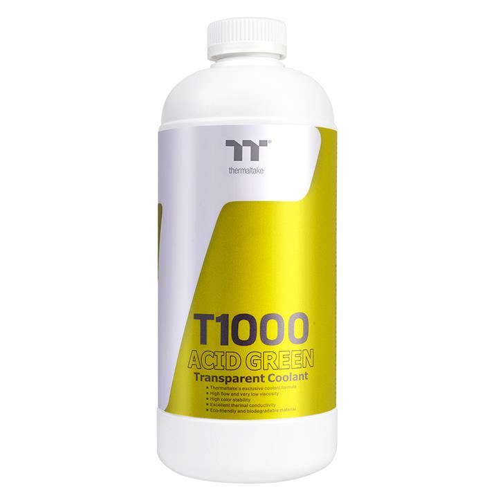 曜越 T1000 透明水冷液 (UV綠)