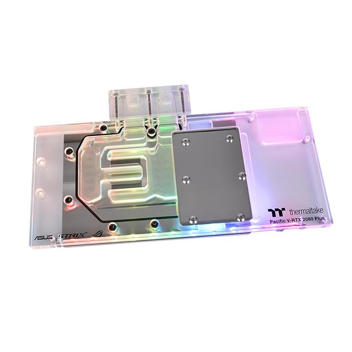 Pacific V-RTX 2080 Plus透明水冷頭 (ASUS ROG顯卡專用)