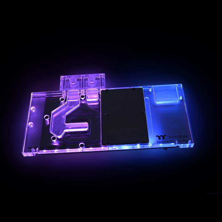 Pacific V-RTX 2070 Plus透明水冷頭 (ASUS ROG顯卡專用)