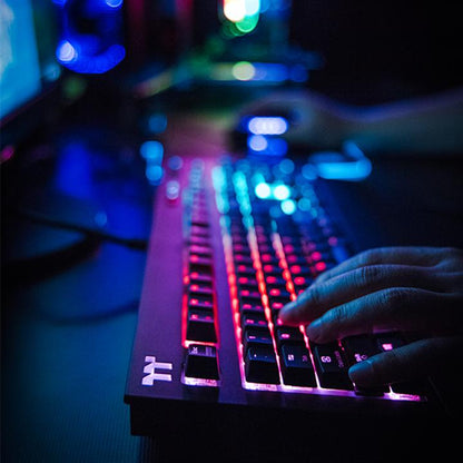 TT Premium X1 RGB Cherry MX 機械式銀軸電競鍵盤