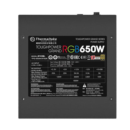 鋼影 Toughpower Grand RGB 650W 金牌 (RGB連動版)