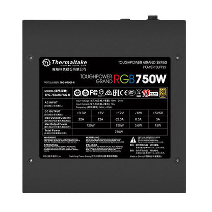 鋼影 Toughpower Grand RGB 750W 金牌電源供應器 (全模組)