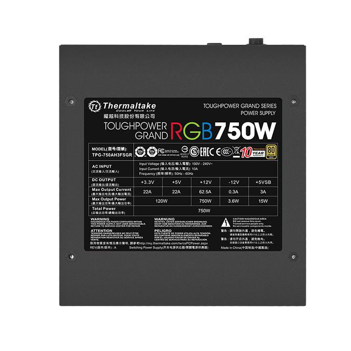 鋼影 Toughpower Grand RGB 750W 金牌 (RGB連動版)