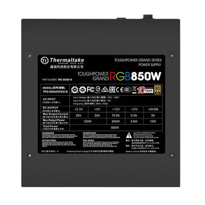 鋼影 Toughpower Grand RGB 850W 金牌電源供應器(全模組)