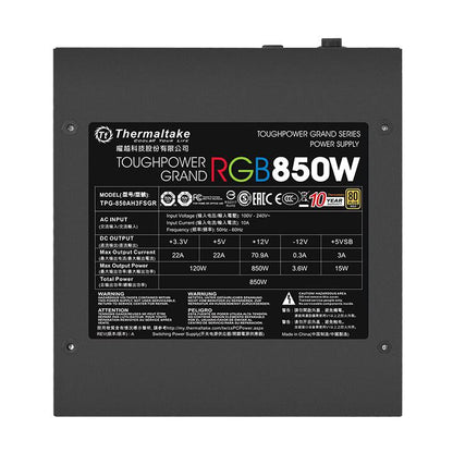 鋼影 Toughpower Grand RGB 850W 金牌 (RGB連動版)