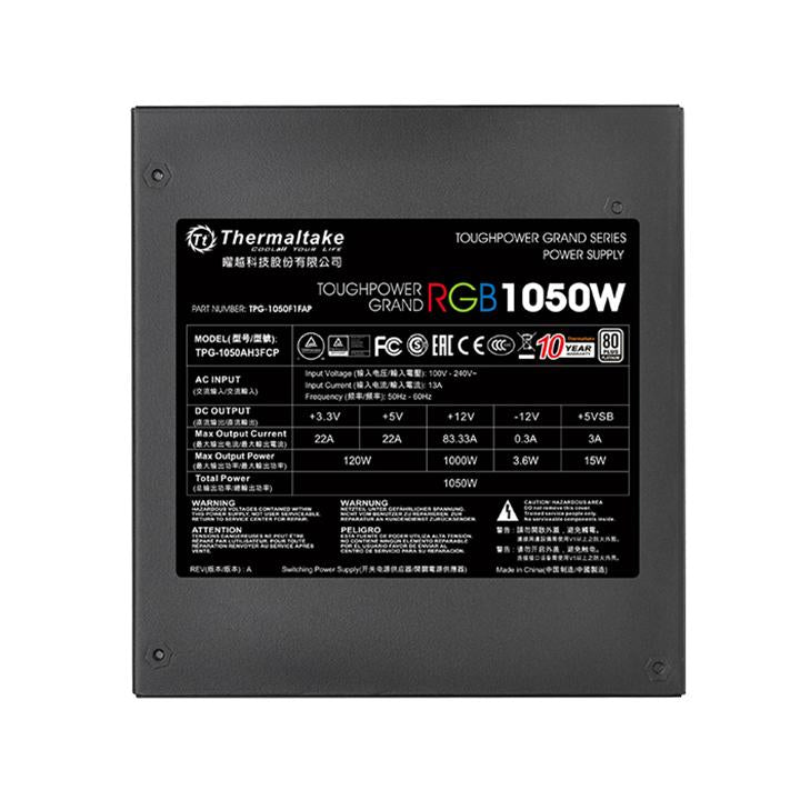 鋼影 Toughpower Grand RGB 1050W 白金牌電源供應器