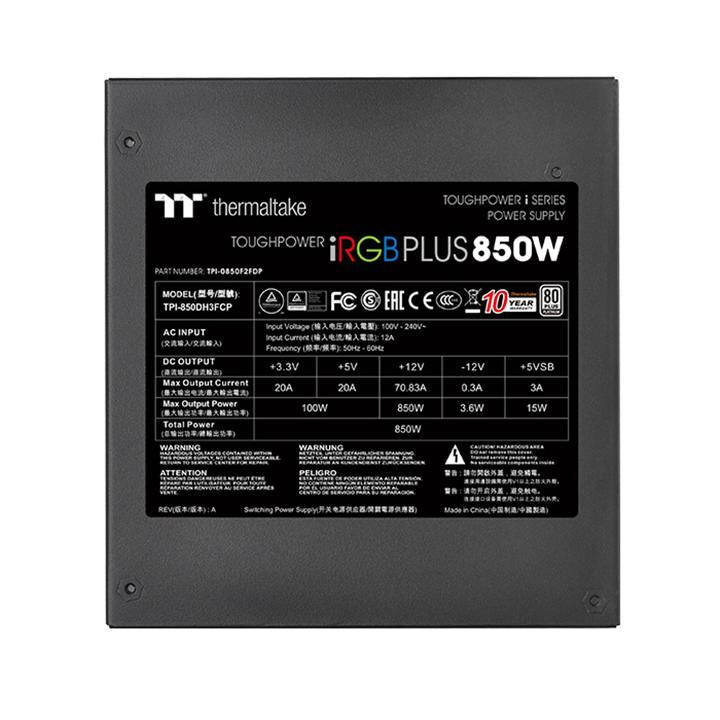 鋼影 Toughpower iRGB PLUS 850W 白金牌數位電源供應器