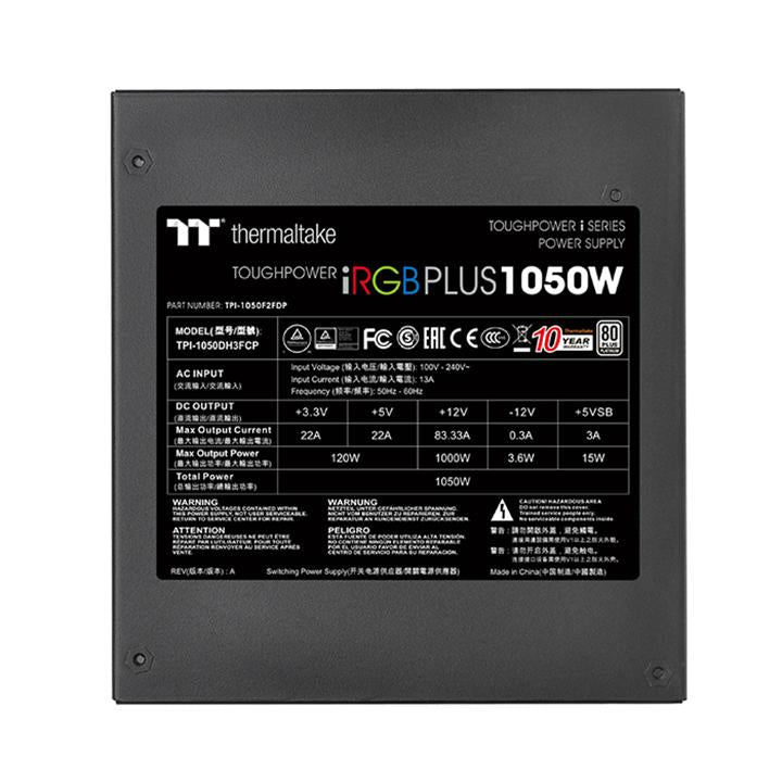 鋼影 Toughpower iRGB PLUS 1050W 白金牌數位電源供應器