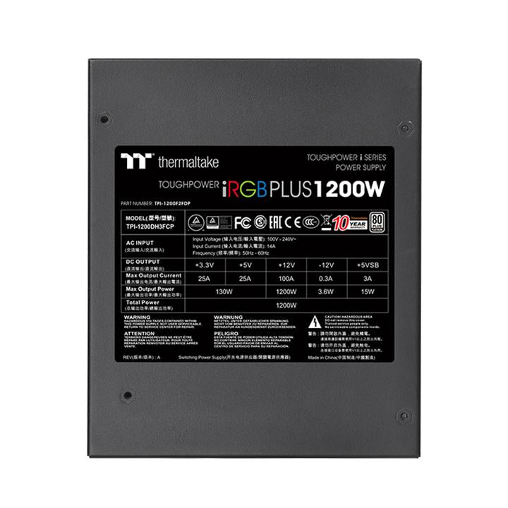 鋼影 Toughpower iRGB PLUS 1200W 白金牌數位電源供應器