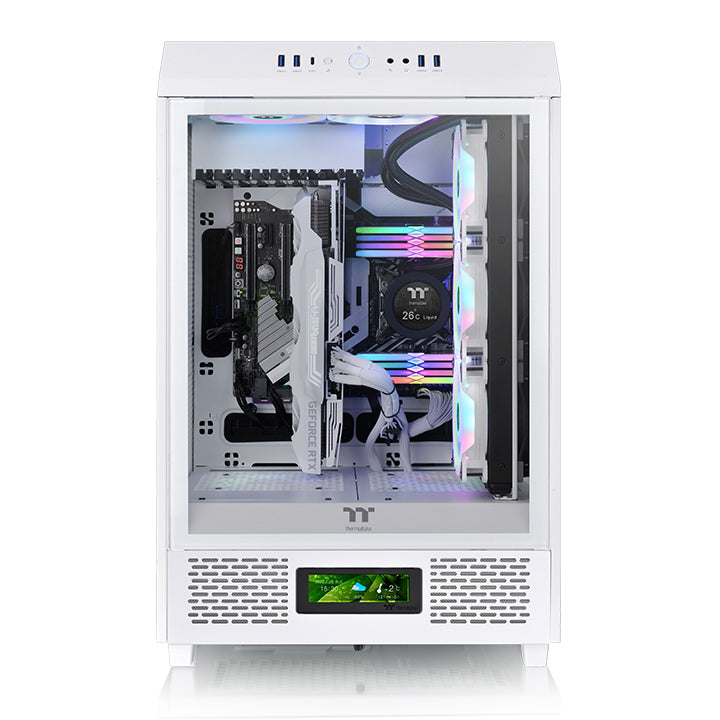 LCD液晶螢幕配件組 雪白版 (透視The Tower 500專用)