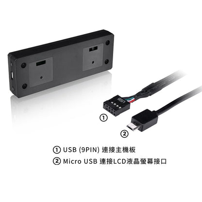 3.9" LCD 擴充螢幕
