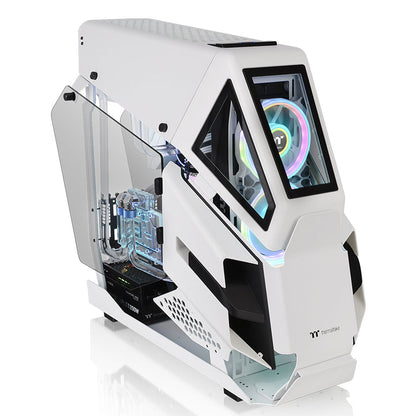 麥道爾 AH T600 高直立式強化玻璃機殼 雪白版