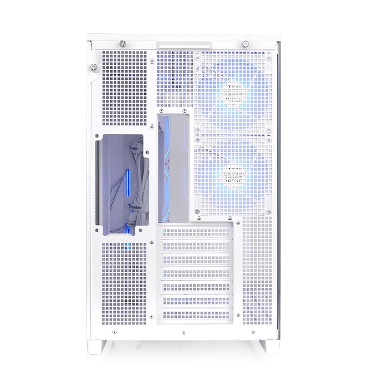 Arcus 380 TG ARGB 中直立式機殼 雪白版