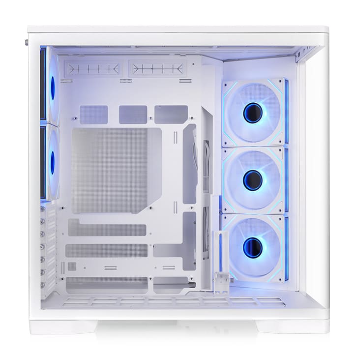 Arcus 380 TG ARGB 中直立式機殼 雪白版