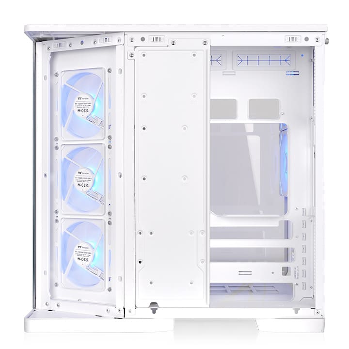 Arcus 380 TG ARGB 中直立式機殼 雪白版