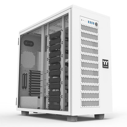 AX700 TG強化玻璃超級電腦機殼 雪白版