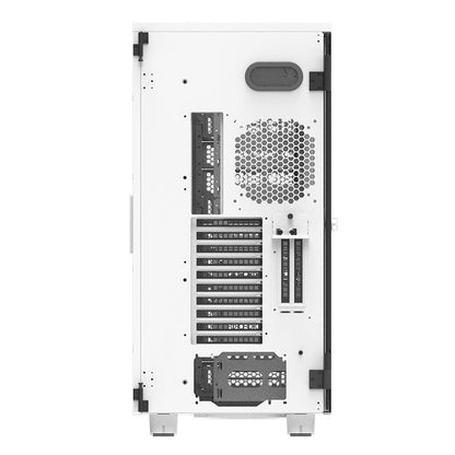 AX700 TG強化玻璃超級電腦機殼 雪白版
