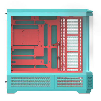 光透 View 600 TG 薄荷草莓高直立式機殼