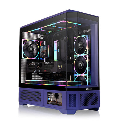 光透 View 600 TG 暮光紫高直立式機殼