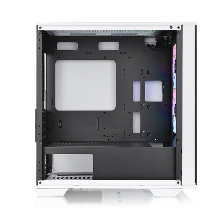 艾坦Divider 170 TG ARGB小型強化玻璃機殼 雪白版
