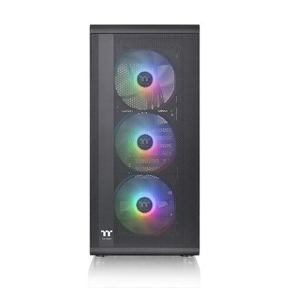 鋼煉 S200 TG ARGB 強化玻璃中直立式機殼