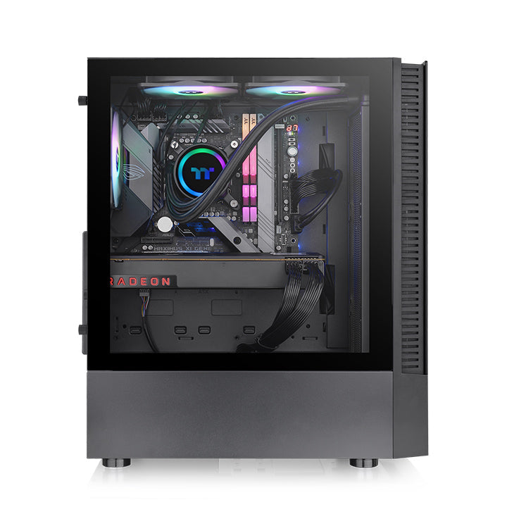 光透 View 200 TG ARGB 強化玻璃中直立式機殼