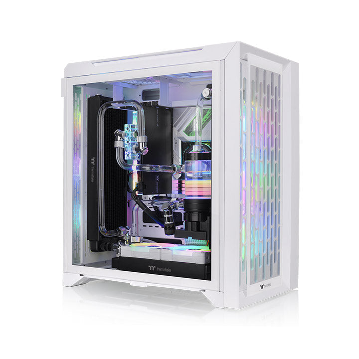 CTE C700 TG ARGB  中直立式機殼 雪白版