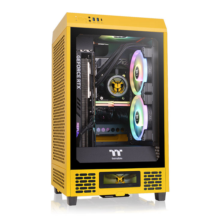 透視The Tower 200 迷你機殼 蜂芒黃