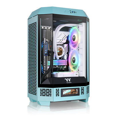 透視The Tower 300 小型機殼 松石綠