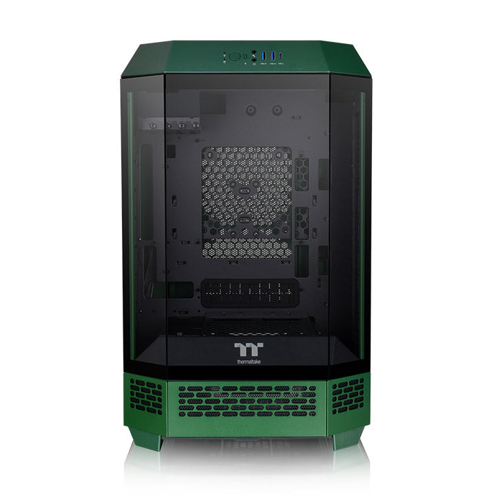 透視The Tower 300 小型機殼 競速綠