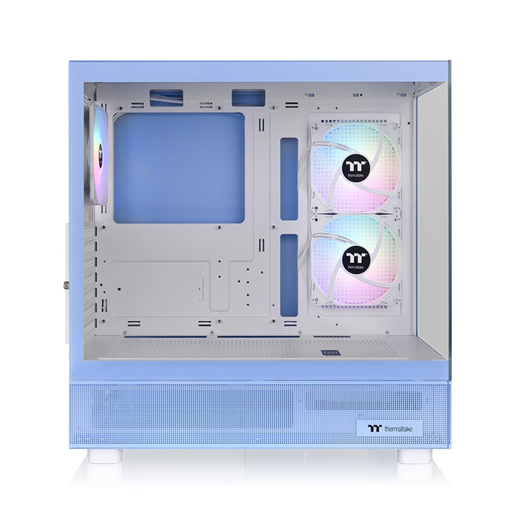 光透 View 270 Plus TG ARGB 強化玻璃中直立式機殼 繡球花藍
