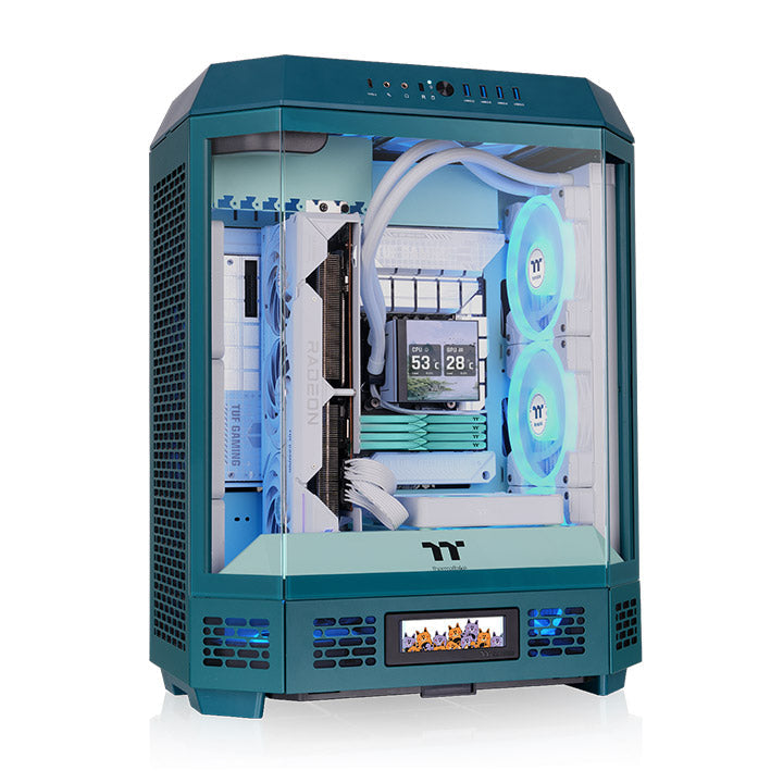透視 The Tower 600 中直立式機殼 變革青綠