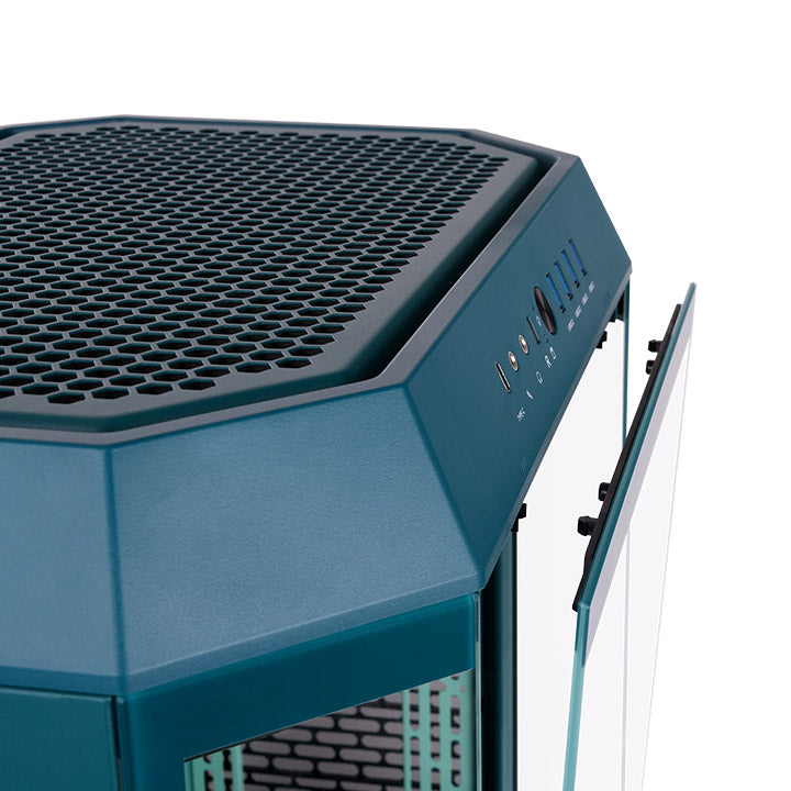 透視 The Tower 600 中直立式機殼 變革青綠