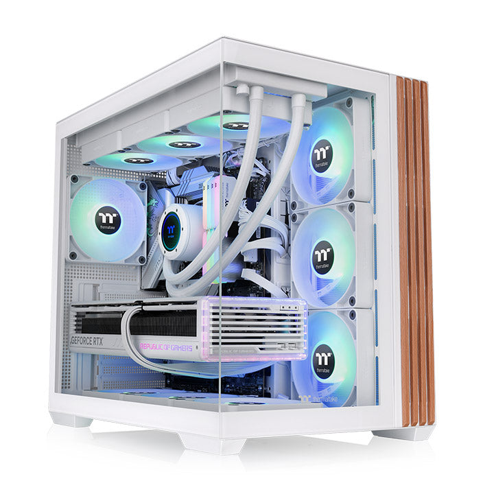 光透 View 380 WS ARGB 中直立式機殼 雪白版