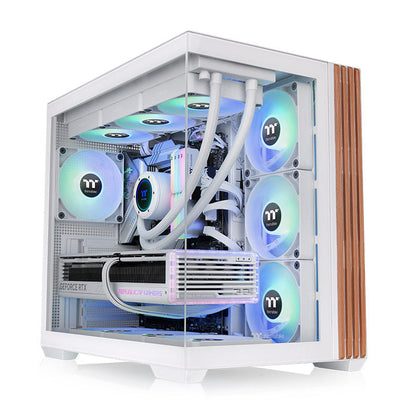 光透 View 380 WS ARGB 中直立式機殼 雪白版