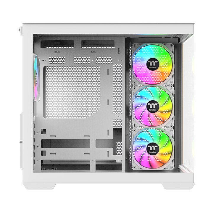 光透 View 380 WS ARGB 中直立式機殼 雪白版