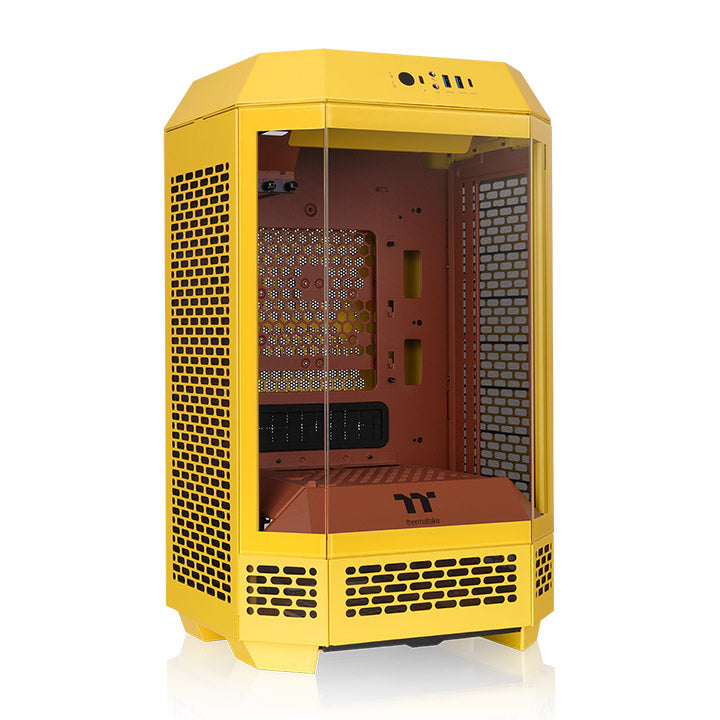 透視The Tower 250迷你機殼 奶油焦糖
