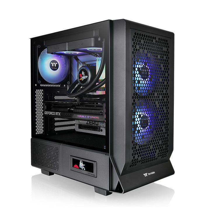 勁透 Ceres 330 TG ARGB 中直立式機殼