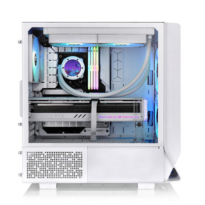 勁透 Ceres 330 TG ARGB 中直立式機殼雪白版