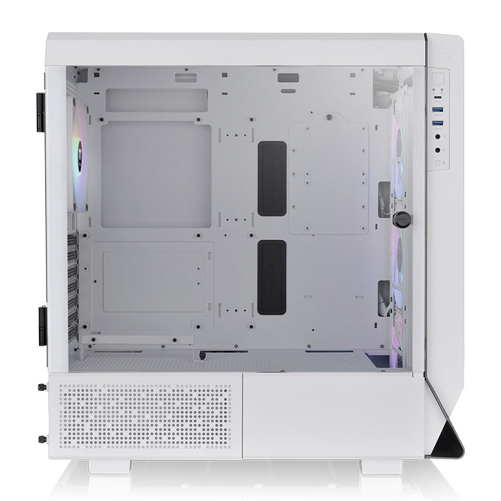 勁透 Ceres 500 TG ARGB中直立式機殼 雪白版