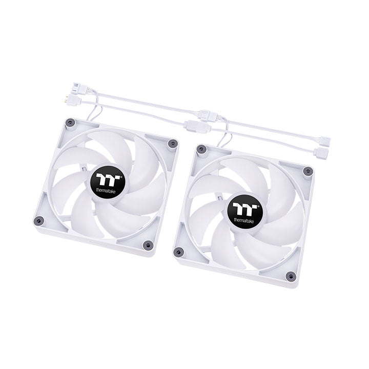 CT140 ARGB 主板連動系統散熱風扇 (雙顆包) - 白色