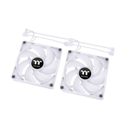 CT140 ARGB 主板連動系統散熱風扇 (雙顆包) - 白色