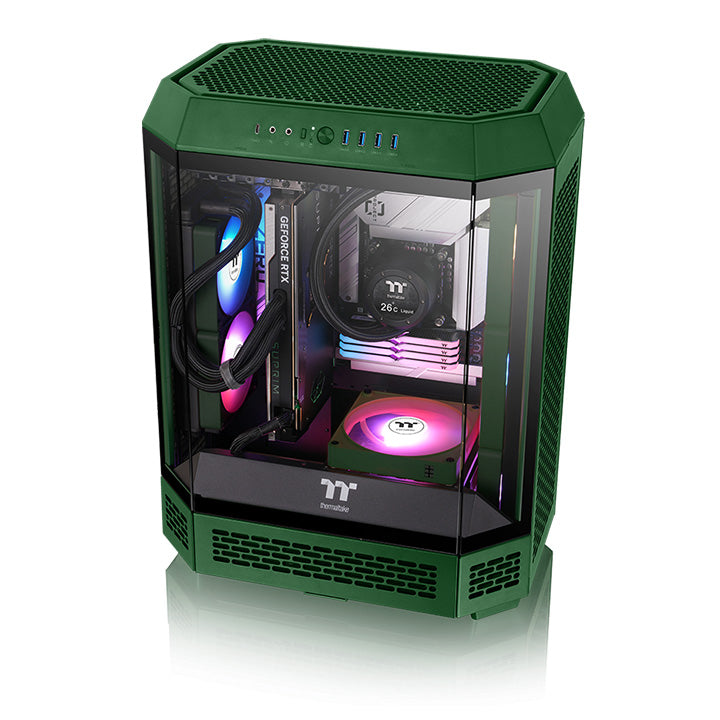 CT120 EX ARGB主板連動系統散熱風扇 (三顆包) – 競速綠